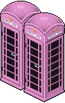 Sakura Pink Phone Box