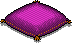 Purple Velvet Pillow
