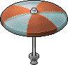 Orange Parasol