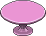 Sakura Pink Round Dining Table