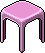 Sakura Pink Occasional Table